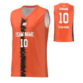 Basketball Jersey Glitch - Orange